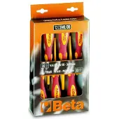 Beta 1273MQ/D6 Schroevendraaierset | Sleuf + Phillips | VDE | 6-Delig - 012730851