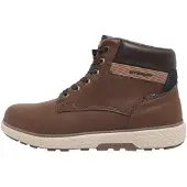 Marco Tozzi Veterboots cognac / zwart