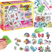 MAKSIK IMPORT Diamantmozaïek-creatieset, 5D-mozaïek, diamantverf, parels