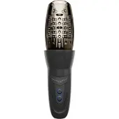 Stroker - roterende, stotende en vibrerende masturbator (zwart)