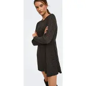 ONLY Onlfia Midi-jurk Dames Bruin Xl