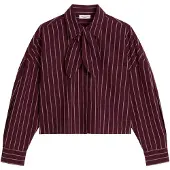 Marc o'polo DENIM Blouse donkerrood / wit