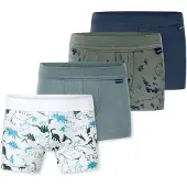 Schiesser Onderbroek ' Fine Rib Multi ' gemengde kleuren
