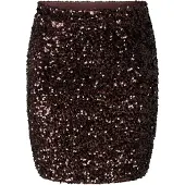 Pieces Rok 'PCKAMMY' chocoladebruin