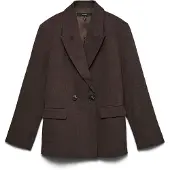 Vero Moda Blazers 'VMBestie' donkerbruin