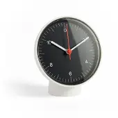 HAY Table Clock​ Tafelklok Zwart - Klokken Polystyreen Black - AF792-A586