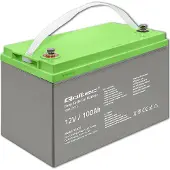 Qoltec Gélov accu, diepontlaadbaar | 12V | 100Ah | 30,5 kg