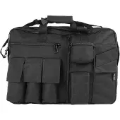 Sturm Bundeswehr und Freizeitshop Transporttas 3-in-1, 35L, Zwart - Veelzijdig en Robuust