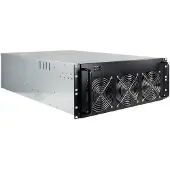 Inter-Tech 88887236 computerbehuizing Rack Zwart, Grijs