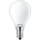 Philips lamp - Kogellamp met E14 fitting - Warmwit licht: 2700K - 25W - Mat glas