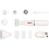 Lafe Multifunctionele trimmer UltraTrim 6-in-1 voor vrouwen, met verwisselbare opzetstukken
