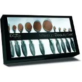 Italian Design Set van 10 make-upkwasten | zwart