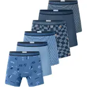 Schiesser Onderbroek ' 95/5 Multi ' blauw