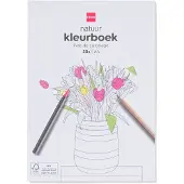 Kleurboek A4 natuur
