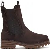 Tamaris Chelsea boots chocoladebruin