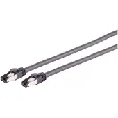 S/CONN Patchkabel, cat. 6A, FlexArmor, U/FTP, grau, 2m
