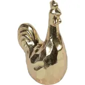 Countryfield Haan goud 17x11x25cm goud Keramiek Decoratief beeld of