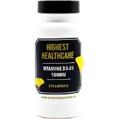 Highest Healthcare Vitamine D3 25 270 capsules
