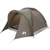 vidaXL Vistent 2-persoons waterdicht bruin