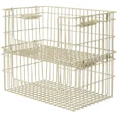Ferm Living Cala Open Stapelbare Mand - Set van 2 Cashmere