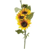 Atmosphera Kunstmatige zonnebloem, 81 cm
