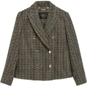 s.Oliver Black Label Regular fit korte blazer van wolmix