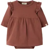 Lil´ Atelier Jurk roestrood