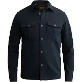 PME Legend Heren Overhemden Long Sleeve Shirt Comfort Heavy Twill - Donkerblauw - Maat 3XL