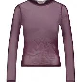 MSCH Copenhagen Dames Tops & T-shirts Mschjanie Illenora Top - Paars - Maat M/L