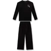 Sanetta - Kid's Pyjama 1/1 - Ondergoed 140, zwart