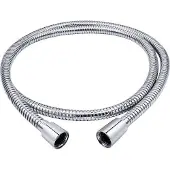 Unyqoos Roestvrijstalen douche slang, premium kwaliteit, 1,50 meter, chroom, DN15