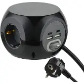 Electraline 62080, kleur: zwart