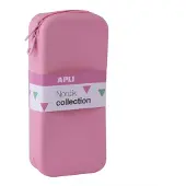 APLI 20411 - Siliconen hoesje XL, plat, Nordic roze