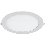 Braytron LED Paneel Slim Inbouwspot Encastré- Ronde- Wit -24W -6000K Cold licht