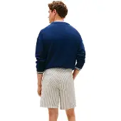 Tommy Hilfiger Broek 'Dover' crème / grijs