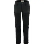 Fjällräven - Women's Keb Trousers - Trekkingbroek 46 - Regular, zwart