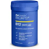 Formeds BICAPS VITAMINE B12 500 µg. Vermoeidheid, verminderde energie, stofwisseling. 60 capsules.