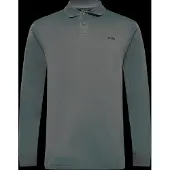 BOSS Poloshirt met lange mouwen van katoen met logodetail