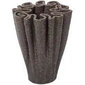 Ferm Living Dedali Vaas Small | Dark Brown
