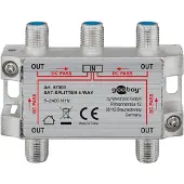 Goobay SAT Distributor, 4-way