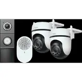 TP-LINK Tapo C520WS Duo Pack + D235 Smart Battery & Wired Doorbell