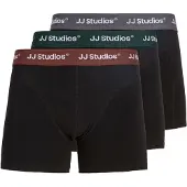 Jack & Jones Boxershorts cognac / stone grey / smaragd / zwart