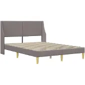 vidaXL bedframe met matras, 2 stuks. Afneembare hoes