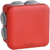 Schneider Mureva BOX, veiligheidsverdeeldoos, 7 openingen met diameter 20 mm, 80x80x45 mm, artikelnummer ENN05164