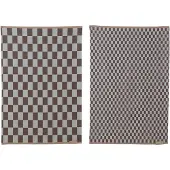 Mette Ditmer Mini-Max keukendoek 2-pack Bruin (bruin), 50x70 cm
