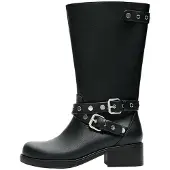 Bershka Boots zwart