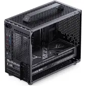 Jonsplus Mini-tower Behuizing, PC-behuizing, Gaming-behuizing Zwart