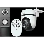TP-LINK Tapo C520WS + D235 Smart Battery & Wired Doorbell