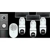 TP-LINK Tapo C610 Solar Kit 3-Pack + D235 Smart Battery & Wired Doorbell