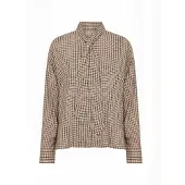 Soyaconcept Sc-halia 2-aop blouse m.brown